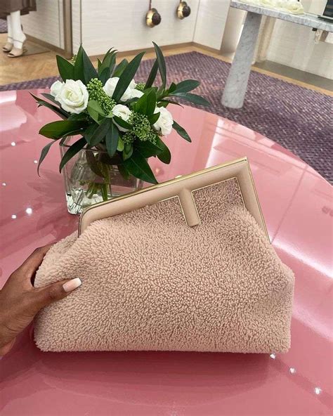 fendi first sheepskin|Fall 2021 It Bag Alert: The Fendi First Bag.